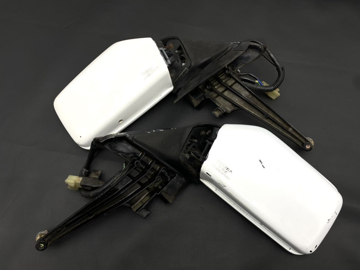 管k231103-0118 AS CR-X バラード ドアミラー サイド 左右 セット 5P NH512 白 ホワイト (検 シビック シャトル AE AF AG AH AK AJ AT (12)