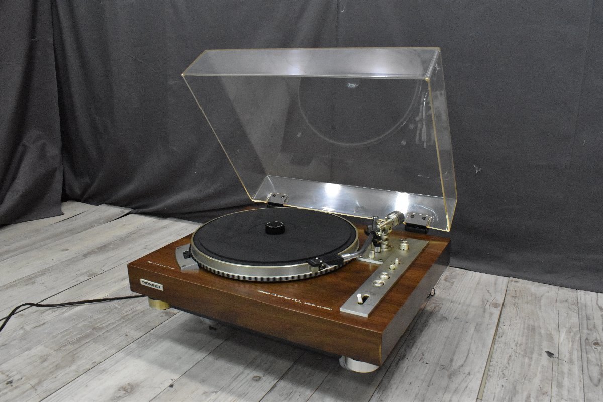 ◇p5 中古品 Pioneer パイオニア ターンテーブル レコードプレーヤー XL-1550