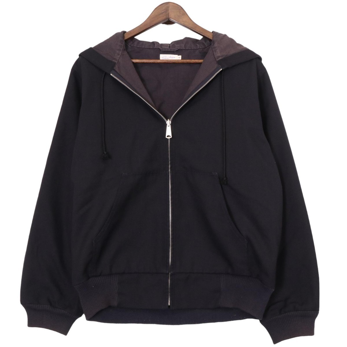 Sans limite サンリミット フーデット ジップアップ ウール ポリエステル ジャケット W1706051 表記サイズ2