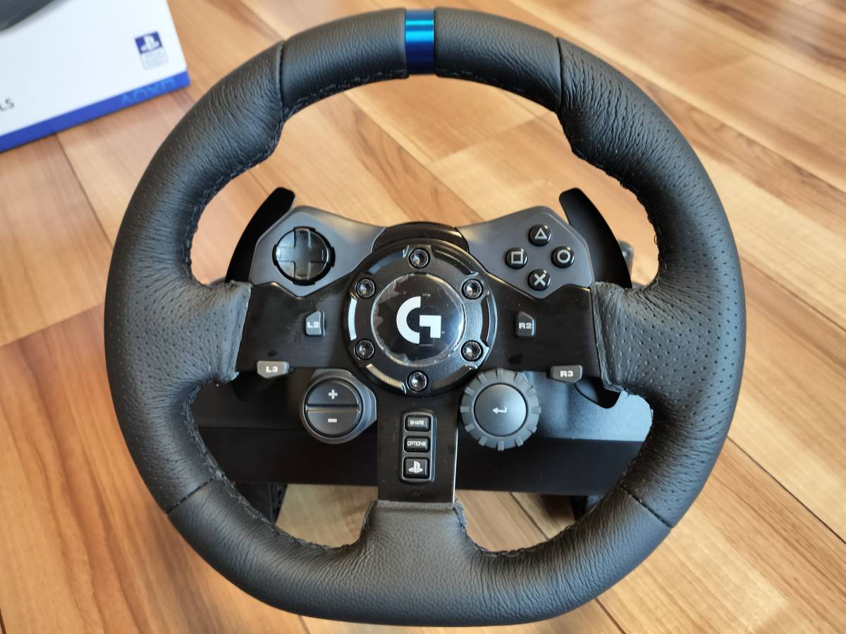 一部未使用新品・送料無料】Logicool G923 PS5 PS4 ハンドル 