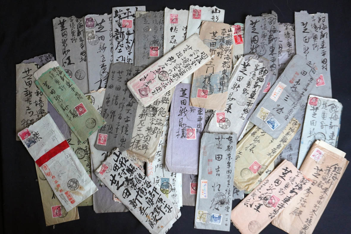 6) エンタイア 軍事郵便 中村覚 陸軍大将 直筆手紙（毛筆）明治37年 日露