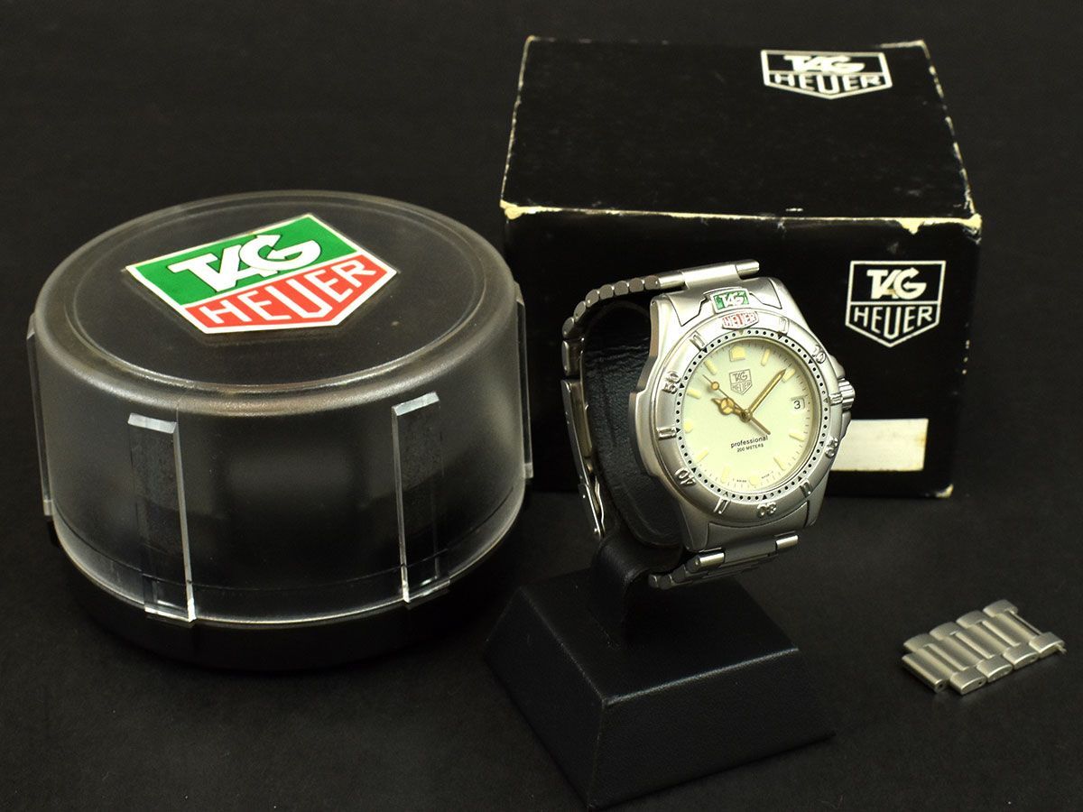 161345◇美品 動作確認済 TAG Heuer タグホイヤー 4000シリーズ 