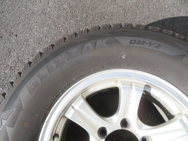 ブリヂストンBLIZZAK DM-V2スタッドレスタイヤ・ホイール４本セット ブリヂストン DM-V2 ブリザック トヨタ RAV4&frasl;三菱 2026年
