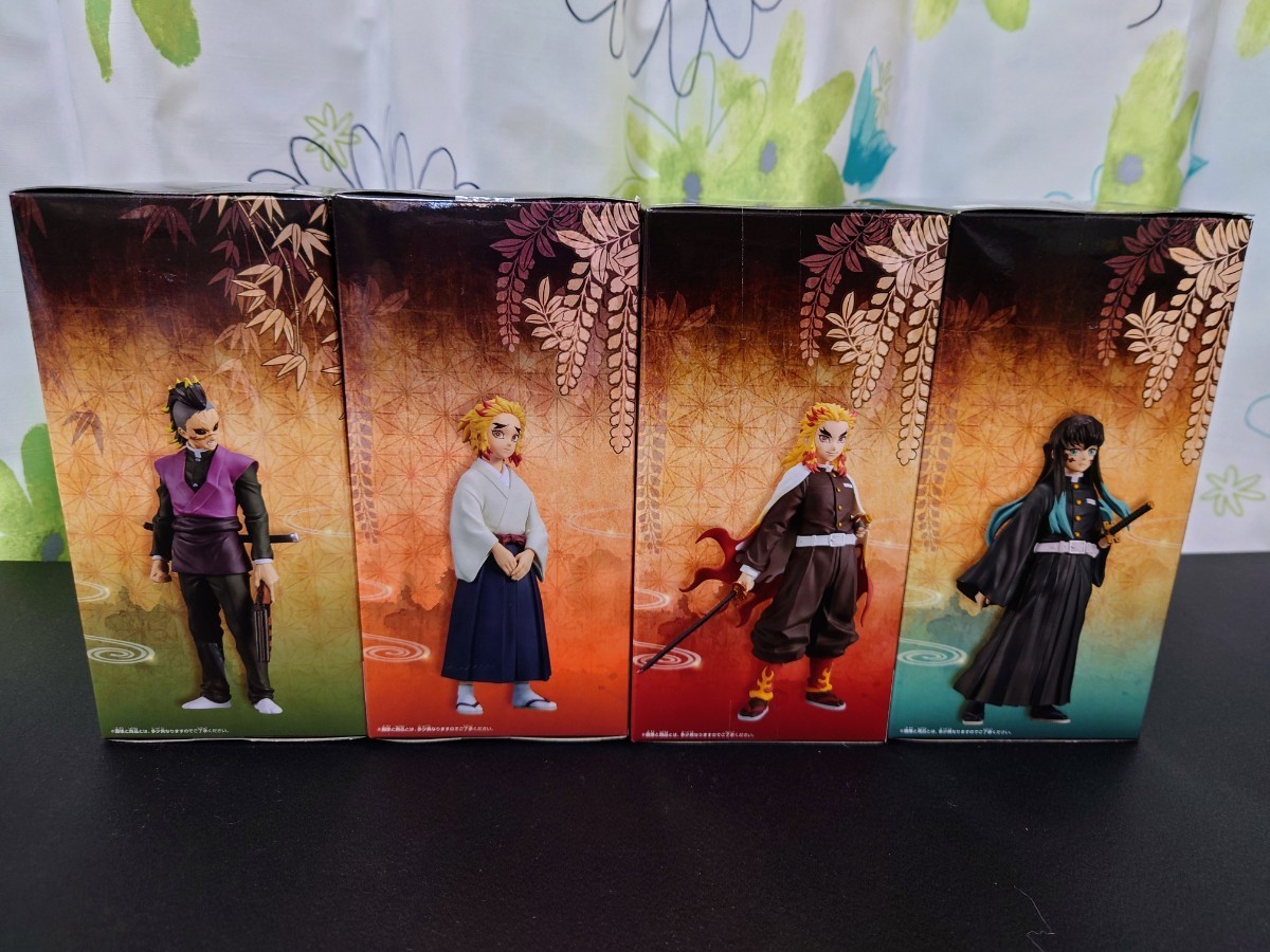 ☆鬼滅の刃 フィギュア 絆ノ装☆時透無一郎☆ 不死川玄弥☆ 煉獄杏寿郎 