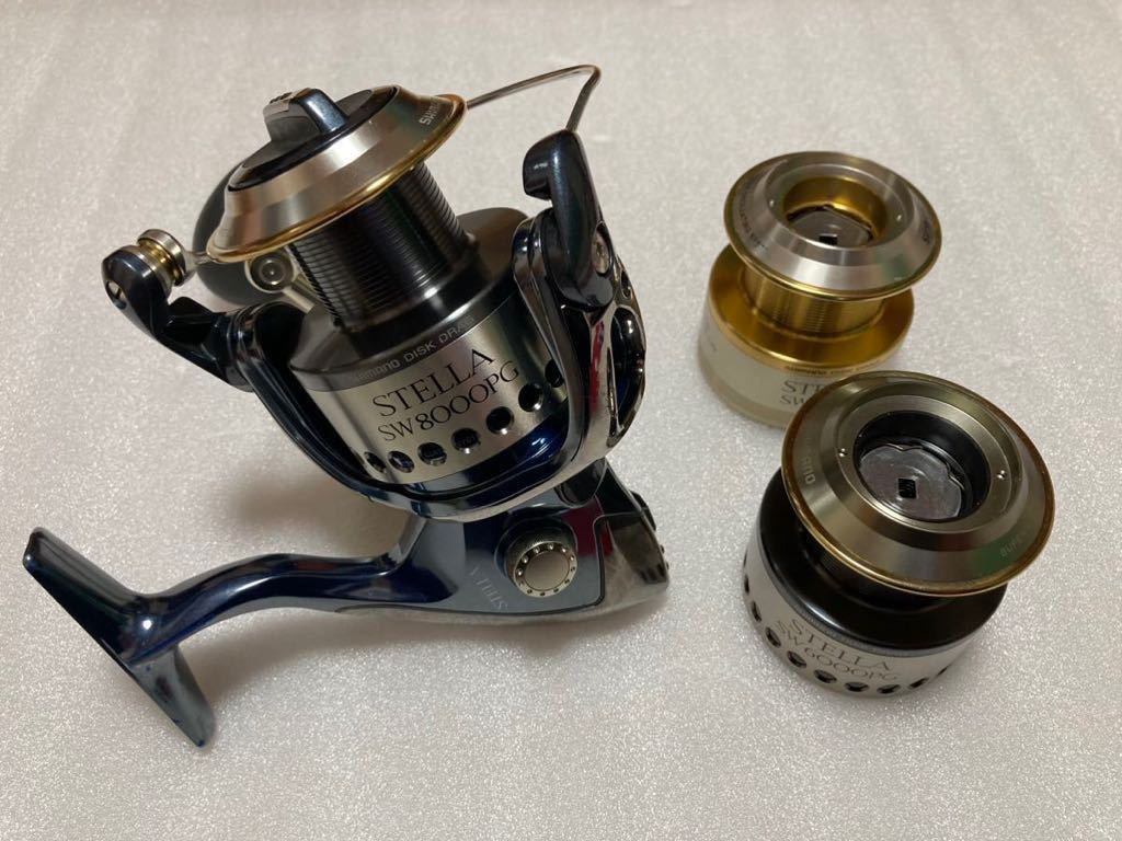 シマノ SHIMANO 01ステラ SW8000PG スペアスプール6000番×2個 シマノ