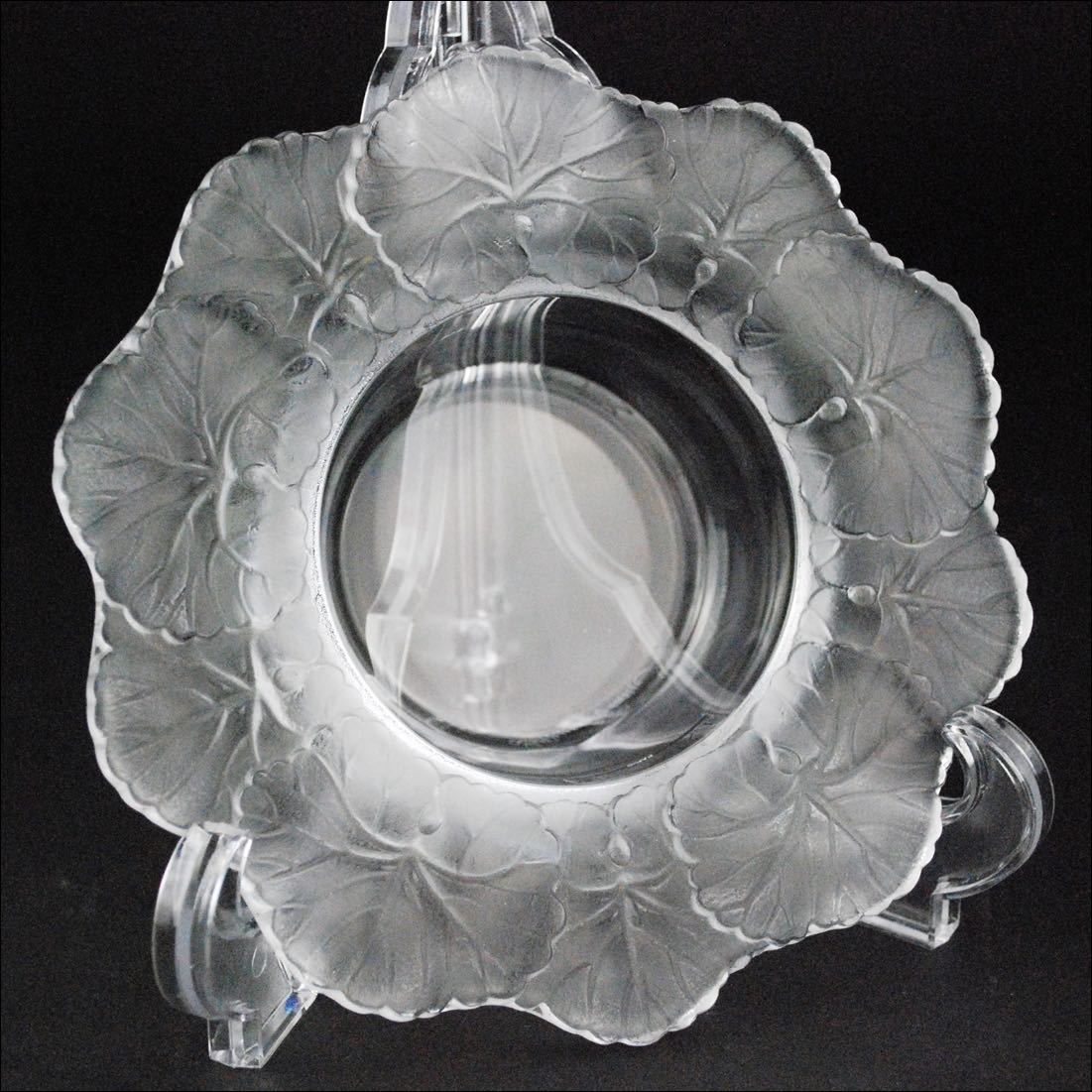 ルネ・ラリック LALIQUE ラリック アッシュトレイ クリスタルガラス 