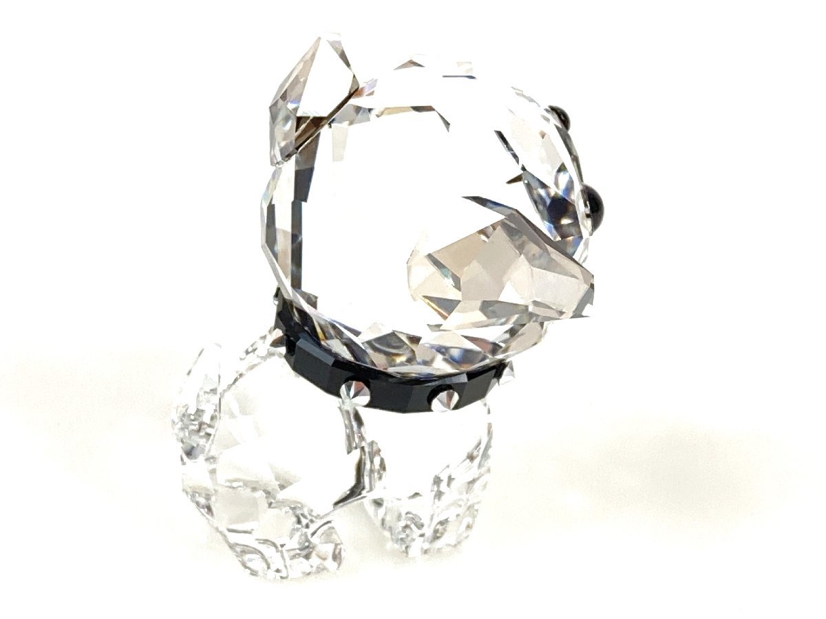 スワロフスキー SWAROVSKI クリスタル Puppy-Roxy パグ ふくろう 2個