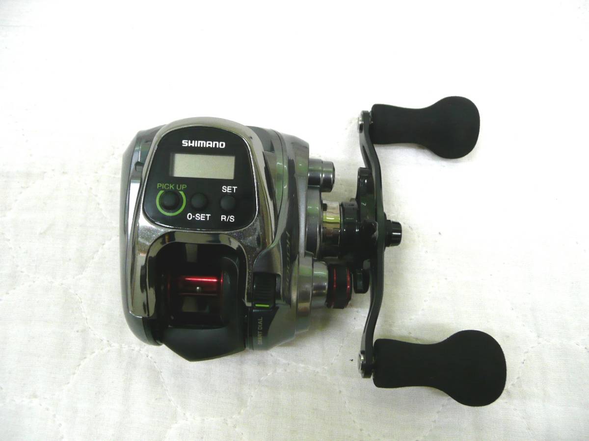相談ページ 使用僅少 シマノ フォースマスター 300DH 巻上0.5km 小型電動リール