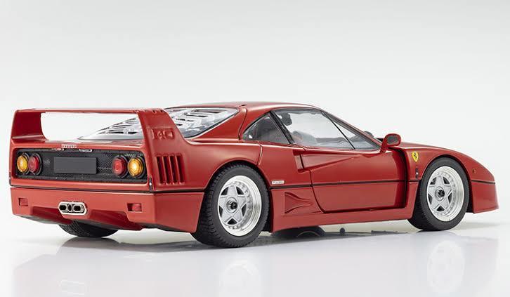 低価，2025 京商 再生産品 1/18 フェラーリ F40 KS08416R レッド Kyosho Ferrari F40 Red(乗用車)｜売買されたオークション情報、yahooの商品情報をアーカイブ公開 - オークファン 乗用車