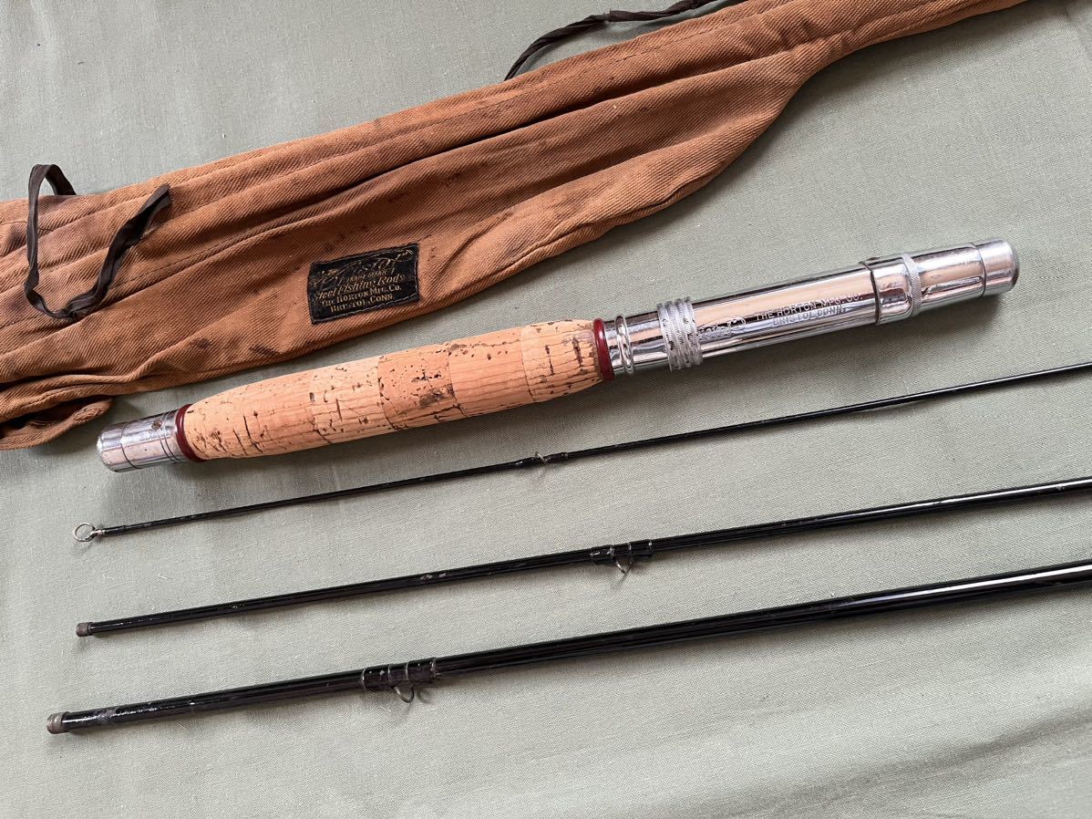 bristol steel fishing pole 1909 Ad Rods Fish Hook Horton VINTAGE BRISTOL METAL FISHING ROD