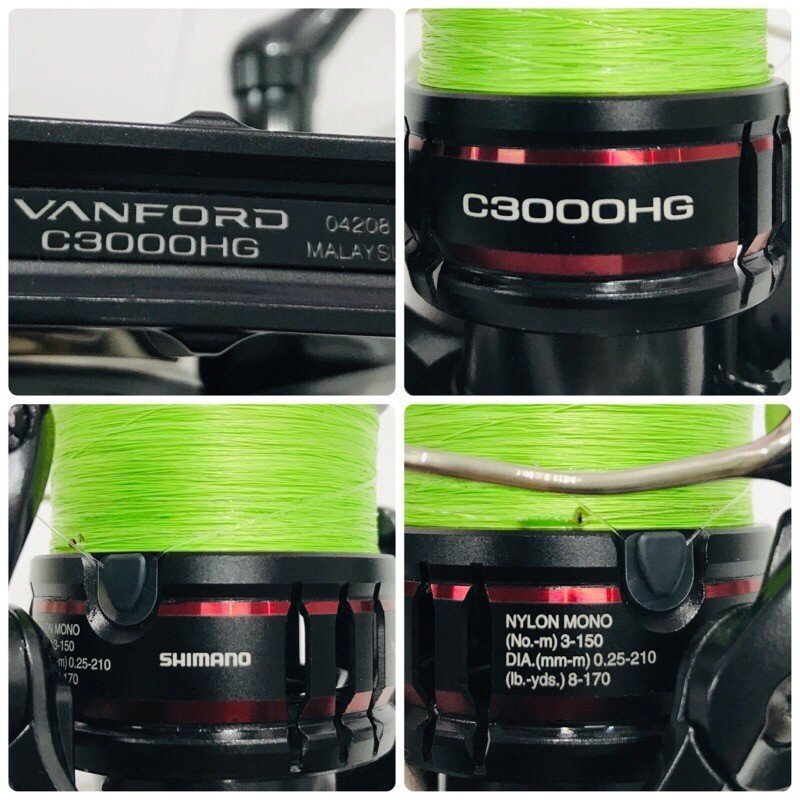SHIMANO シマノ スピニングリール 20 ヴァンフォード C3000HG 04208