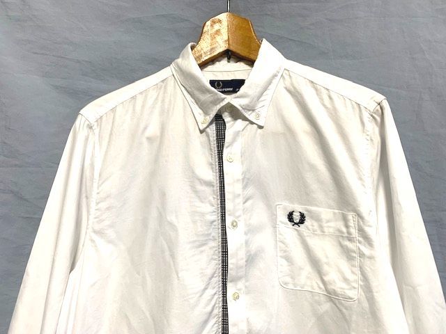 【新品未使用・タグ付き】フレッドペリー　ネクタイ グレー　チェック 新品未使用・タグ付きフレッドペリー ネクタイ グレー チェック FRED