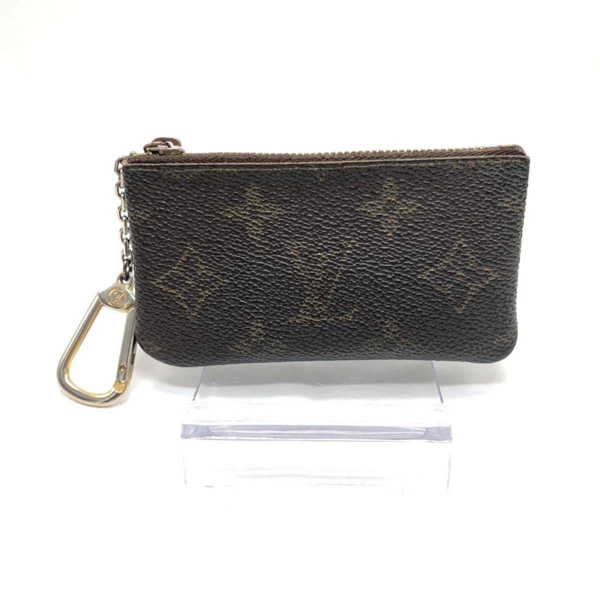 LOUIS VUITTON ルイヴィトン モノグラム コインケース ポシェットクレ M62650 ET0882 中古 YS 9SNC