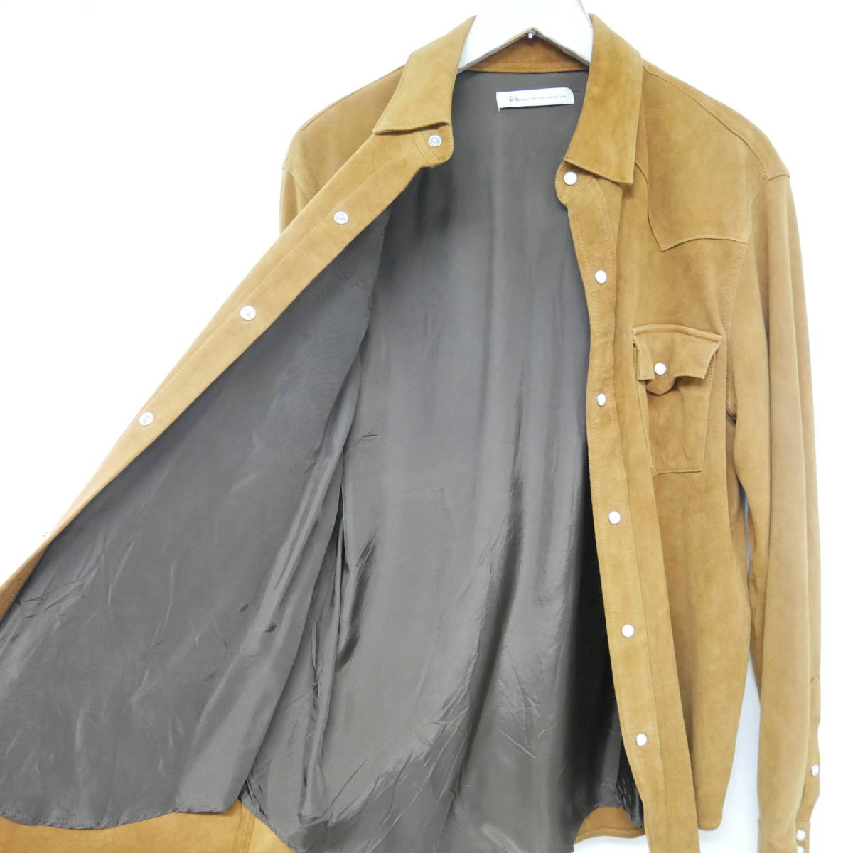 Ron Herman ロンハーマン ゴートレザー スエード ボア ジャケット やぎ