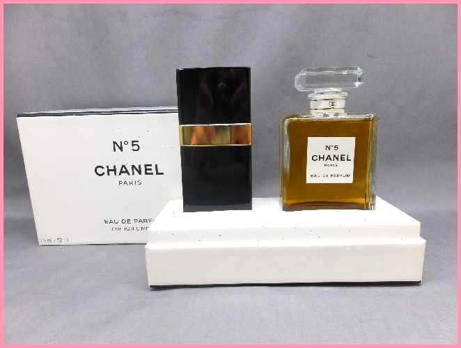 (19)【USED香水/シャネル】№5 EDP 50ml アトマイザー付 5番 CHANEL