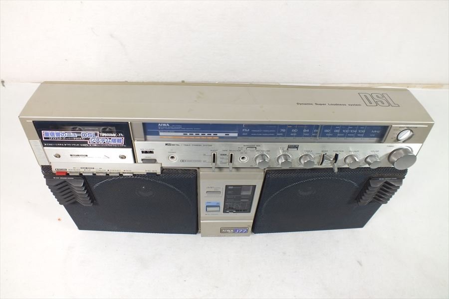 □ AIWA アイワ CS-J77 Mk II ラジカセ 中古現状品 231106H2091 AIWA