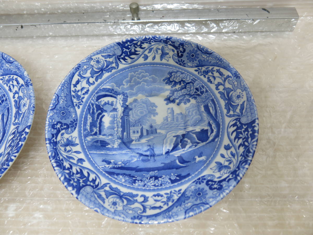 Spode スポード Blue Italian ブルーイタリアン カップ＆ソーサー ペア