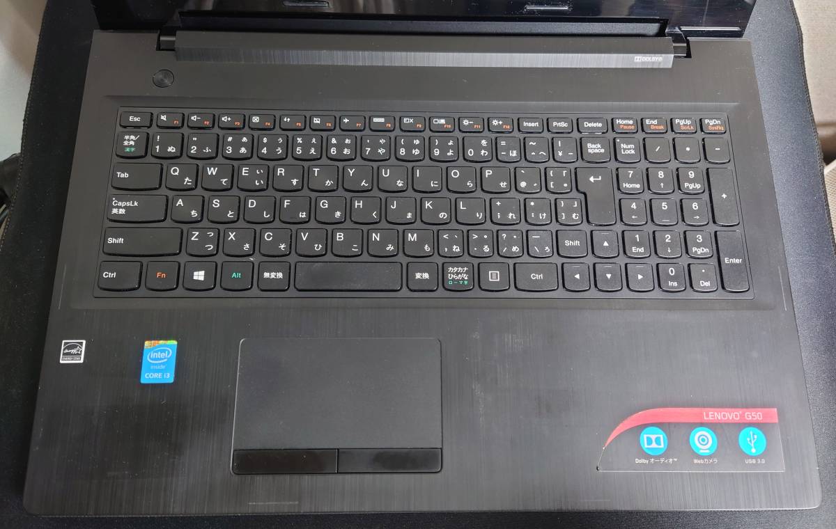 [訳アリ] Lenovo G50-80 80E5 ( Core i3-5005U, Mem 4G, HDD 500G, Windows 10 Home ) +おまけ（冷却台 Deepcool N8）_5