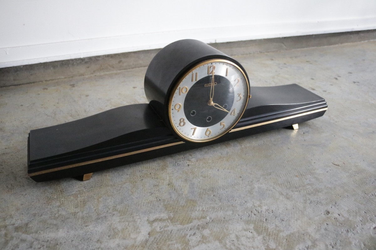 アンティーク SEIKO JAPAN セイコー 置時計 THREE CHIMES 7JEWELS