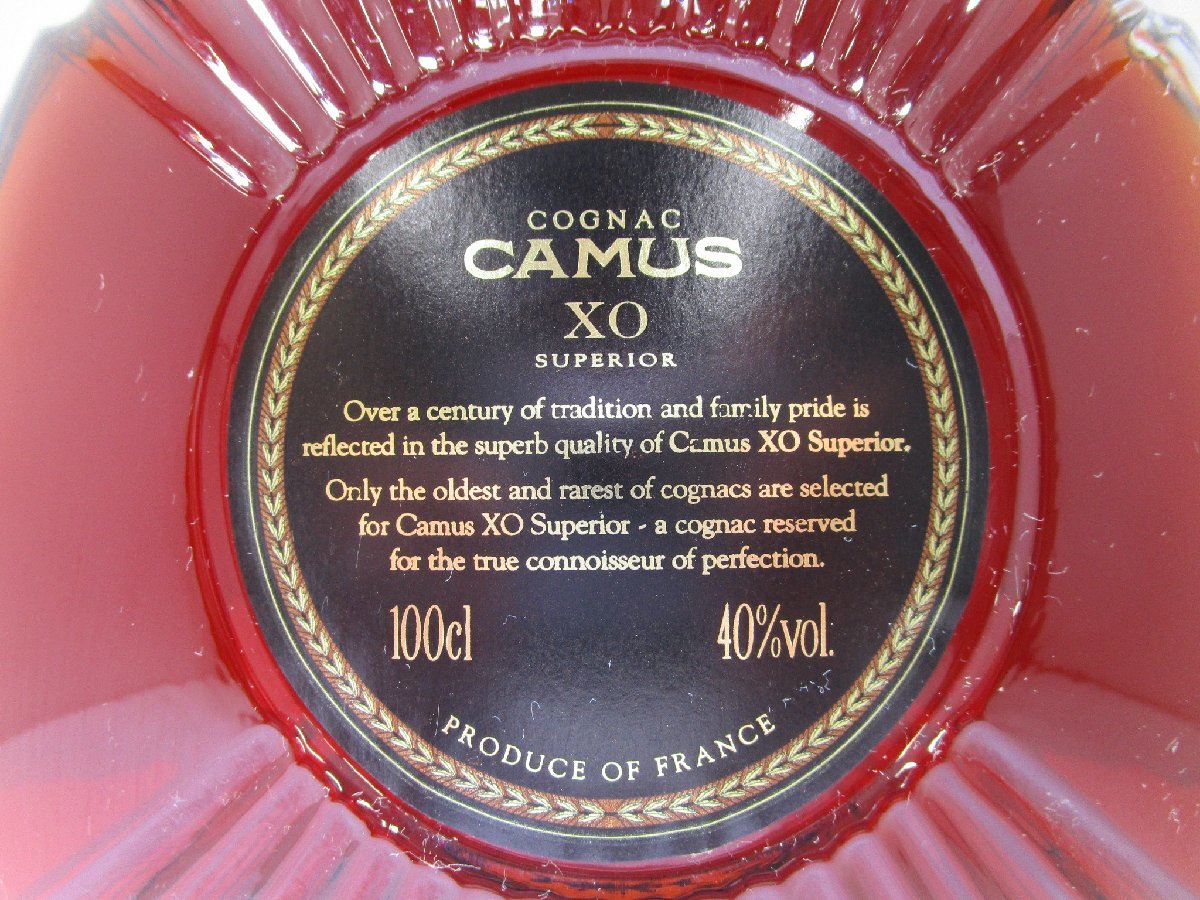 カミュ XO スペリオール 1000ml/1L 40% CAMUS SUPERIOR コニャック
