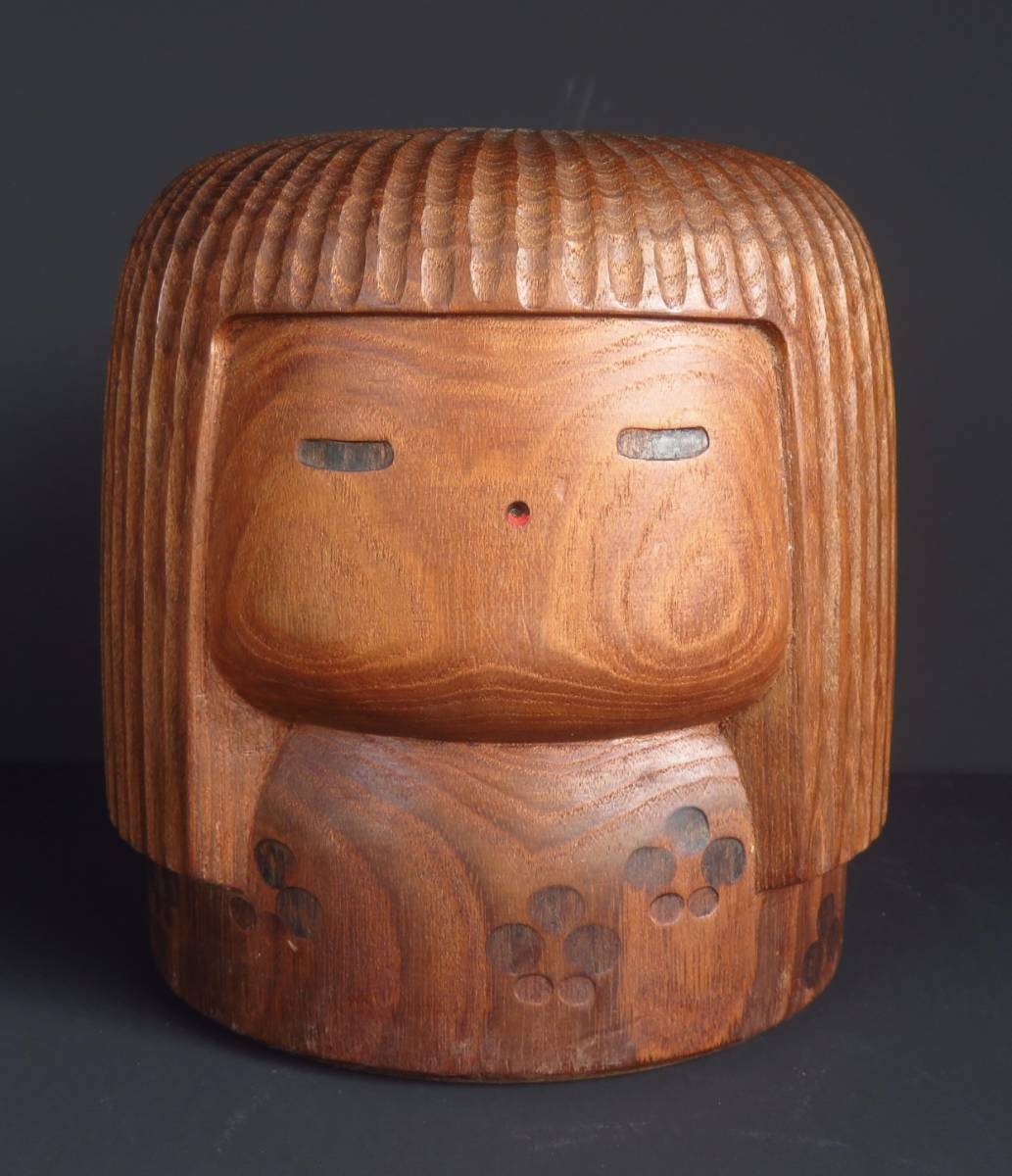 SAKURAYA】伝統工芸【時代木彫 創作こけし / 山中三平】郷土玩具 日本