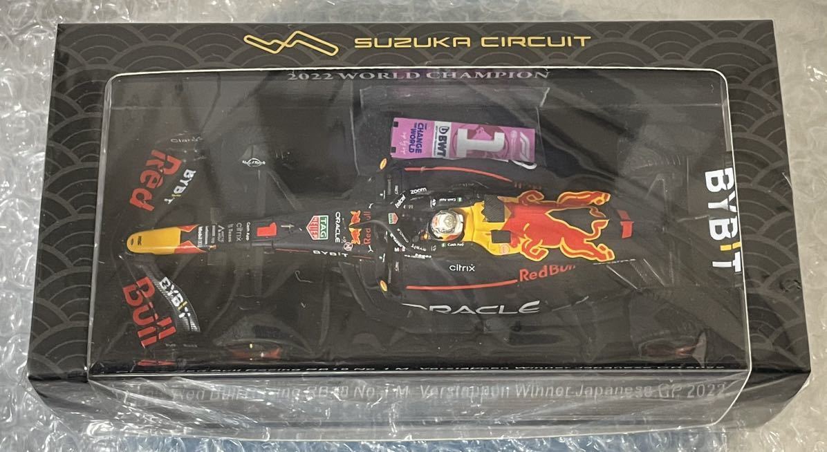 スパーク 1／43 レッドブル RB18 マックス・フェルスタッペン 日本GP