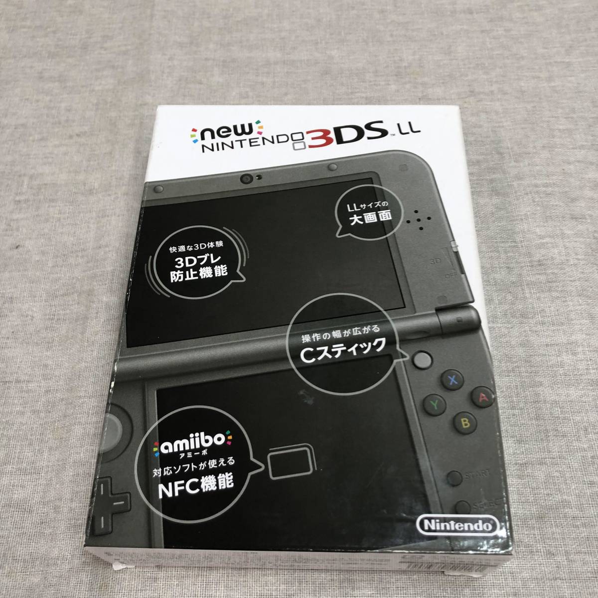 LL メタリックブラック Newニンテンドー3DS NINTENDO new 希少 New