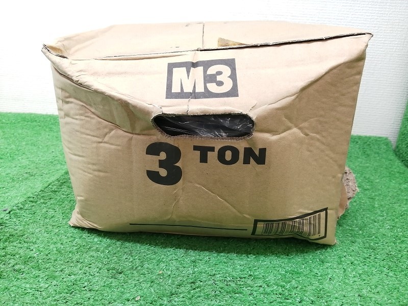 未使用 KITO キトー 3t 手動 チェーンブロック M3形 揚程3m CB030