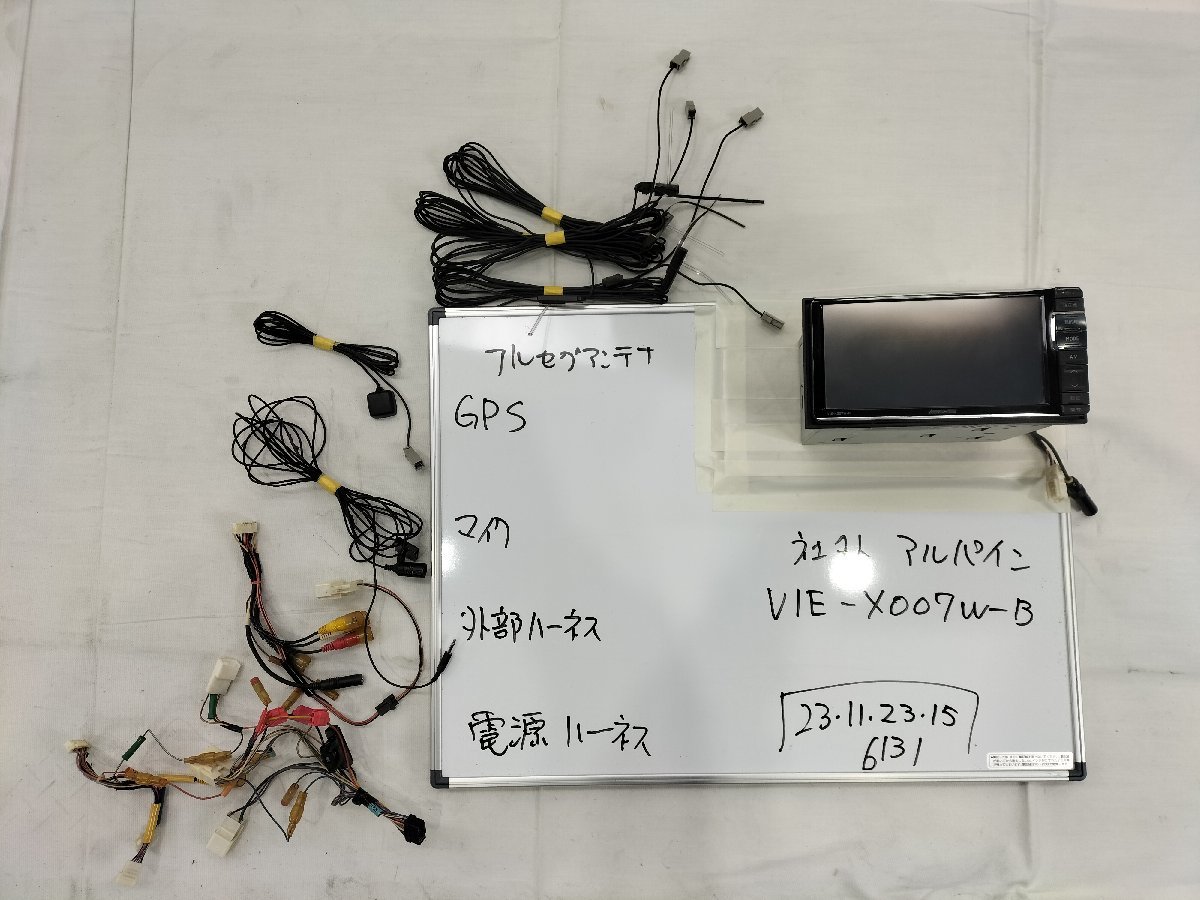 ☆Bluetooth フルセグ搭載!! 社外 ナビ ALPINE アルパイン VIE-X007WⅡ