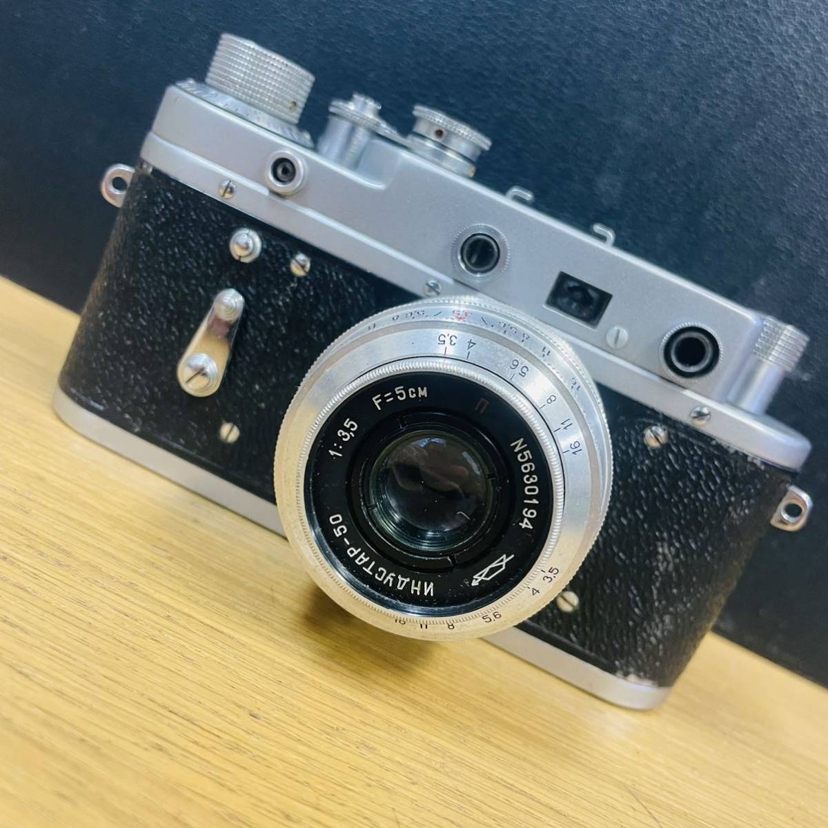ゾルキー 2-C ロシア製 レンジファインダー nhayctap-50 F3.5 50mm フィルムカメラ NN7235