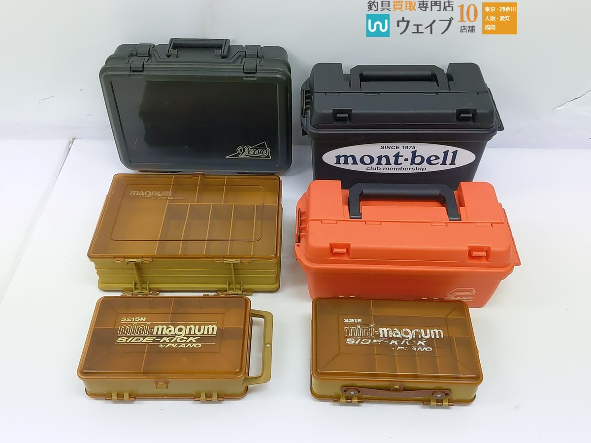 超激得，定番人気 明邦 VS-3070 タックルボックス プラノ mont-bell タックルボックス エマージェンシーボックス 他 計6点セット(タックルボックス)｜売買されたオークション情報、yahooの商品情報をアーカイブ公 タックルボックス