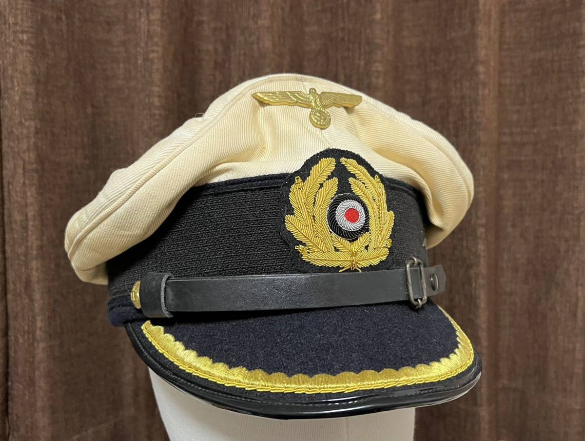 レプリカ ドイツ海軍 | 白トップ制帽 MILITARIA1911 Yahoo