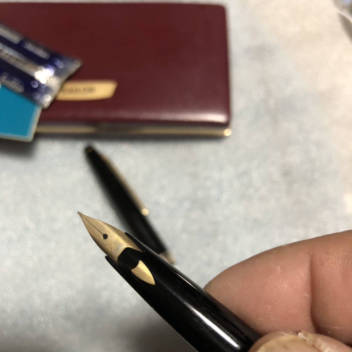 21K SAILOR 万年筆 セーラー ペン先 21金 14K セーラー万年筆 K21 1円 