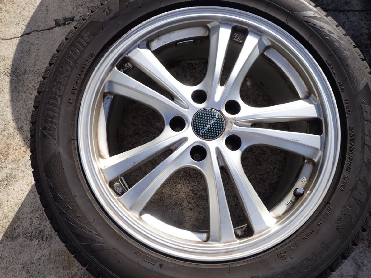 JACK2①225⁄65R17 ブリヂストン スタッドレス溝有 ブリヂストン