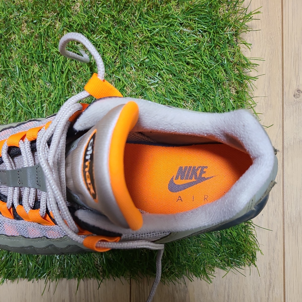 ☆国内正規☆新品☆NIKE AIR MAX 95 COOL GREY UNIVERSITY BLUE us10.5 
