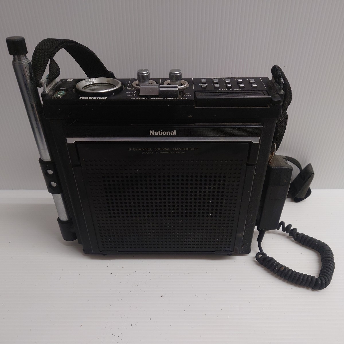 N☆② 1円〜ジャンク品 National ナショナル RJ-580 無線機 8CH