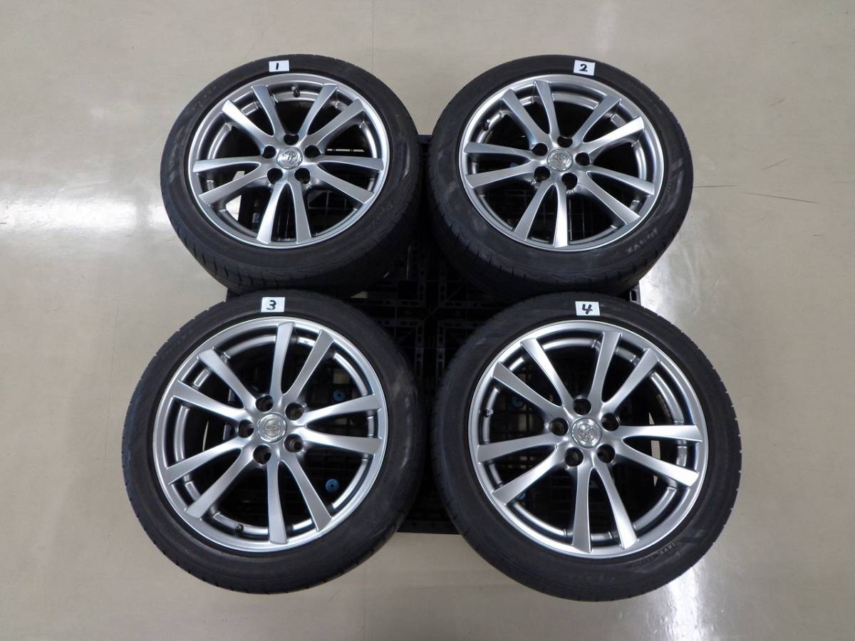 18インチ 8J 純正 レクサス ホイール LEXUS - 純正ホイール +30 114.3 