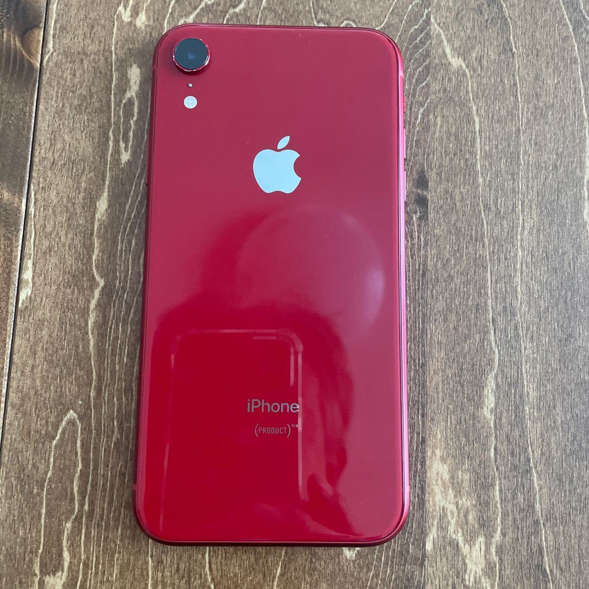 FaceID不可】Apple iPhone XR PRODUCT RED レッド 64GB SIMフリー 