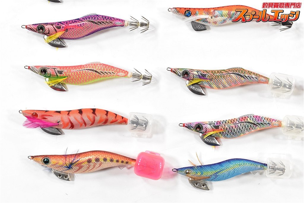 ★☆ エギング用品 30個 豪華大量セット ハンドルノブ リールスタンド クリンチフラッシュブースト3.0号 エギ王‐ライブ3.5号等 ★☆★☆★