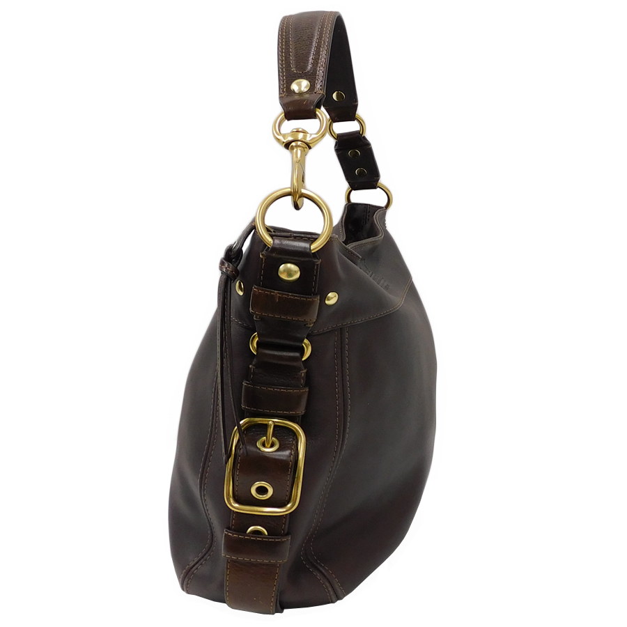 極美品COACH❗️本革ショルダートートバッグ GOLD金具 1円 □ コーチ