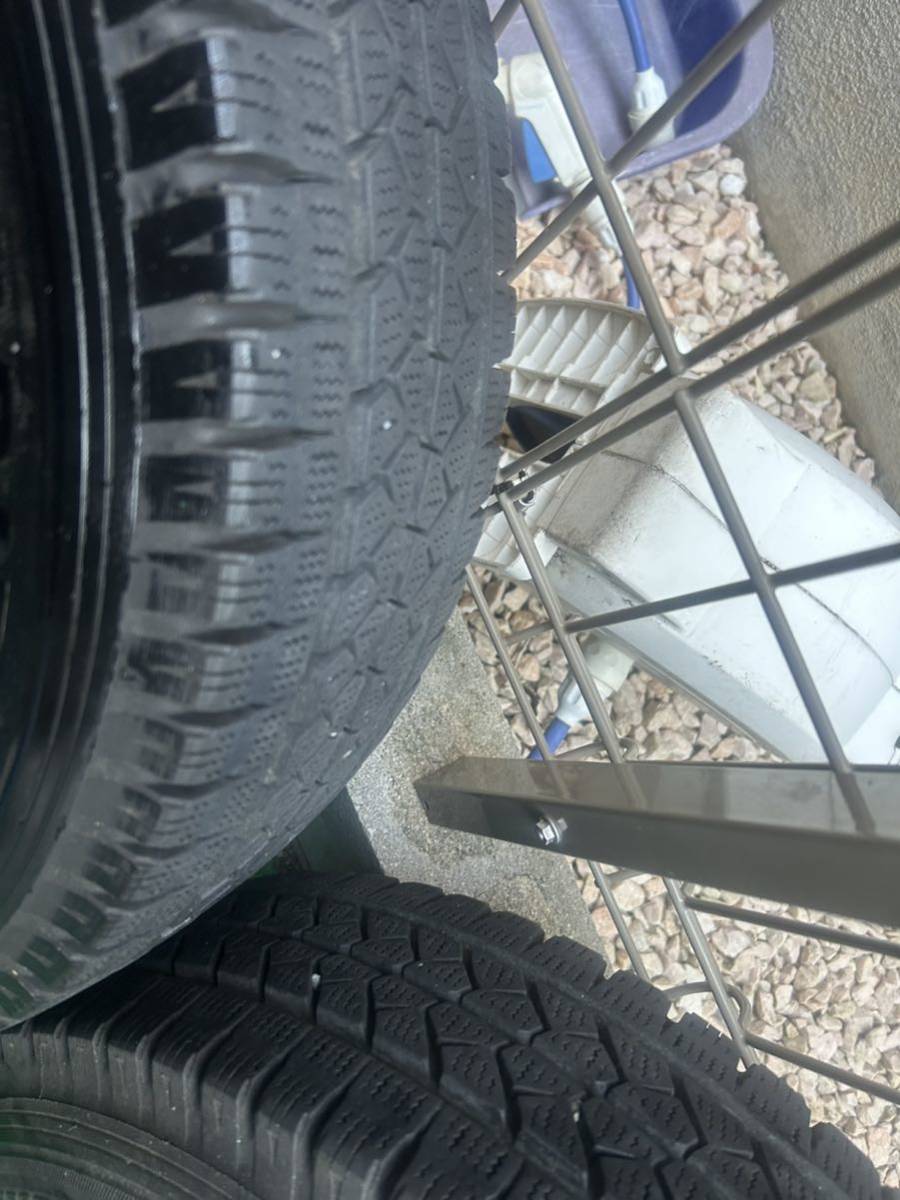 ブリザックLT 13インチ　トヨタ純正LTスチールホイール付_3