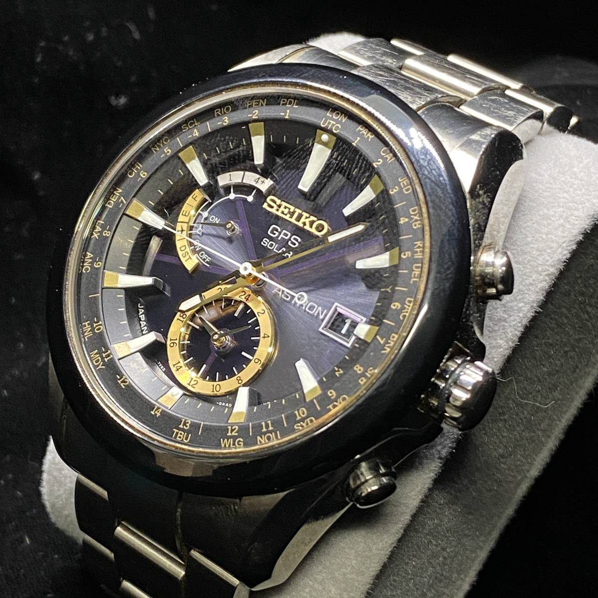 1円～ 6T30681123 SEIKO セイコー ASTRON アストロン 7X52-0AA0 電波 