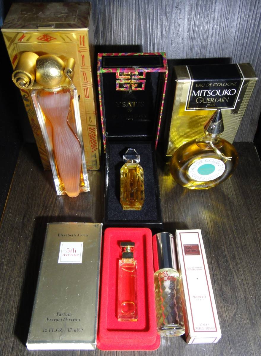 ★ GIVENCHY ， GUERLAIN ， WARTH ， Elizabeth Arden ◇ まとめて５個。【 中古：未開封品含む 】