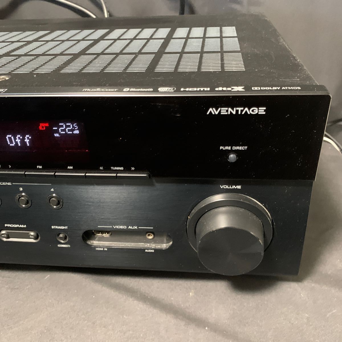 YAMAHA AVレシーバー RX-A770 AVアンプ ヤマハ アンプ リモコン 付き