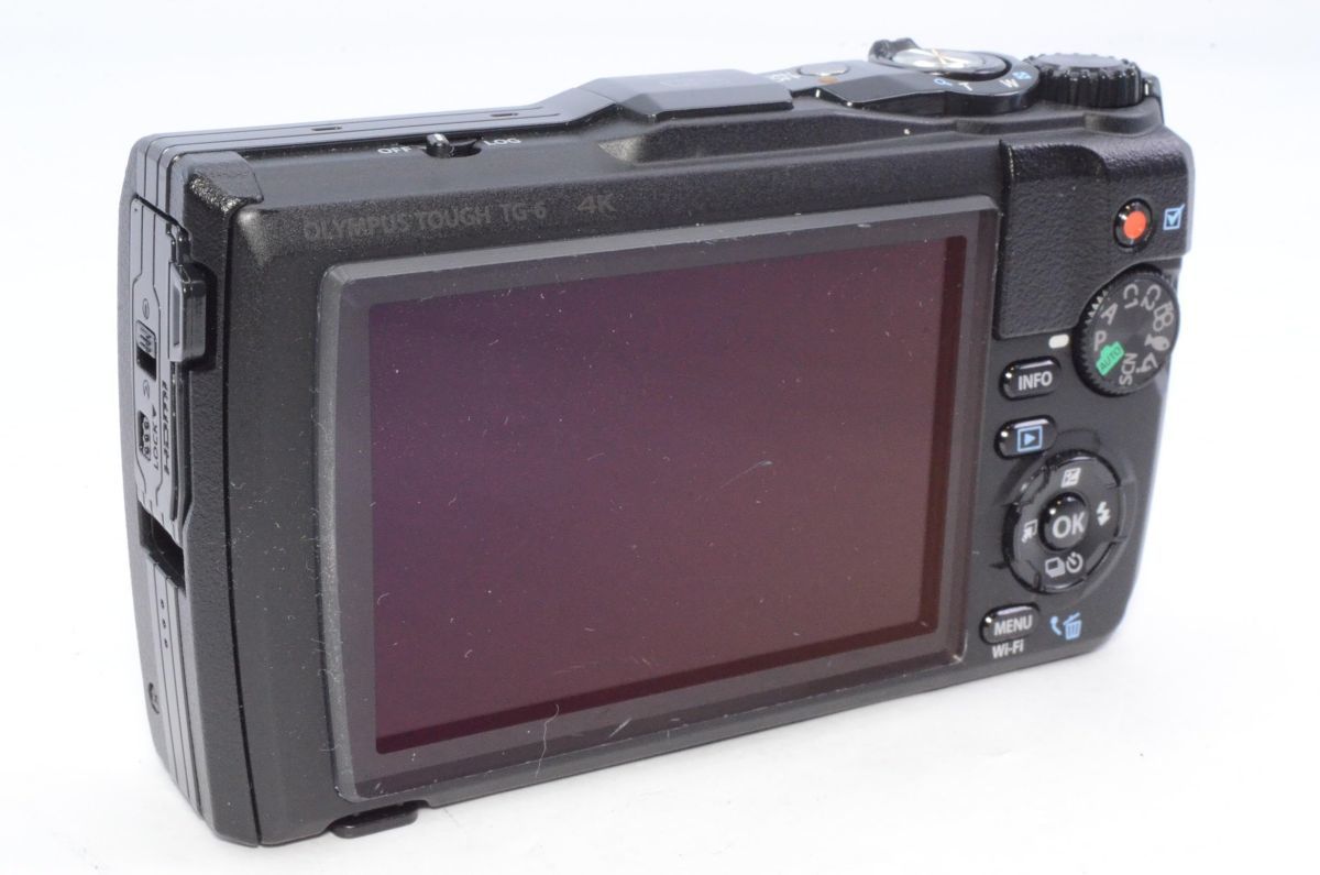 Olympus Tough TG-6 デジタルカメラ 黒 付属品無し Tough TG-6 olympus