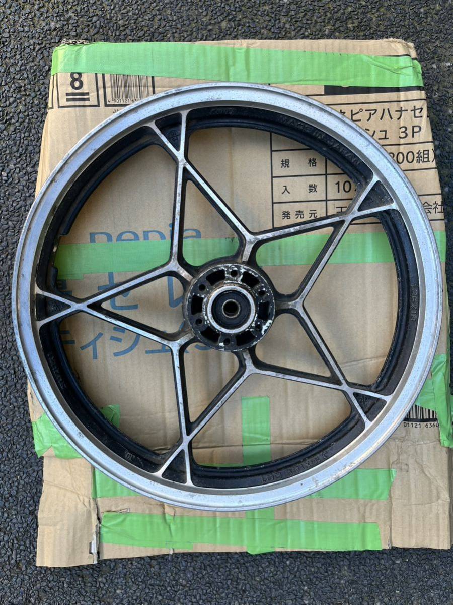 SUZUKI 純正 GT380 希少 前後 GSX400e gs400 ダブル 18インチ W 