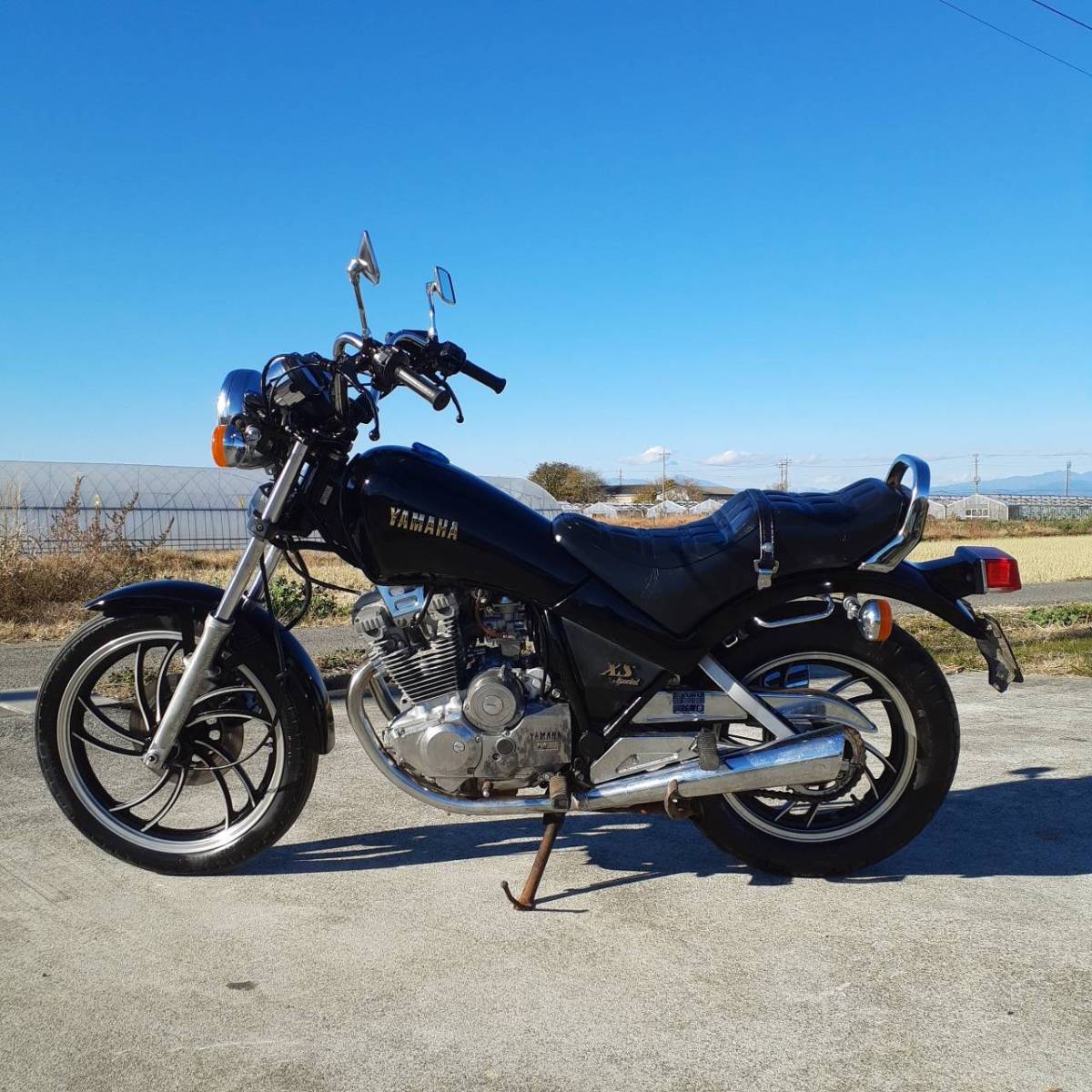 ヤマハ 17E XS250 Yahoo!オークション - 実動 希少 YAMAHA SP 旧車 超