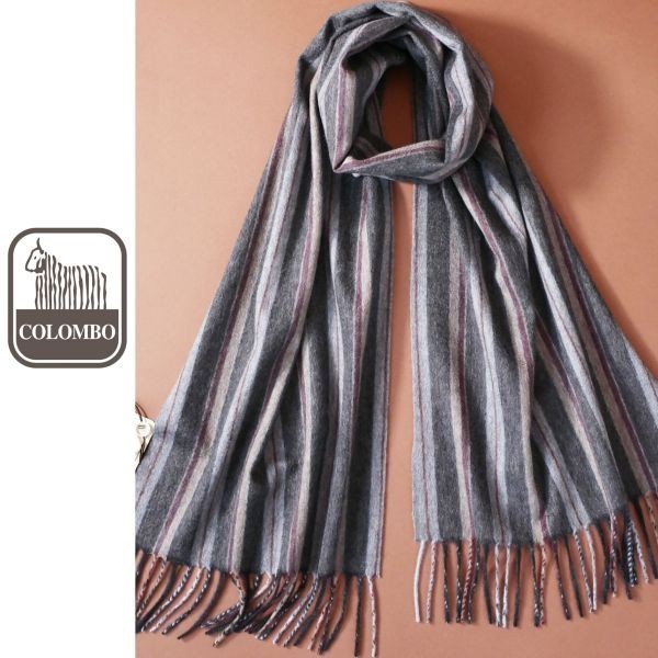 COLOMBO』最高級カシミヤ マフラー made in ITALY COLOMBO』最高級