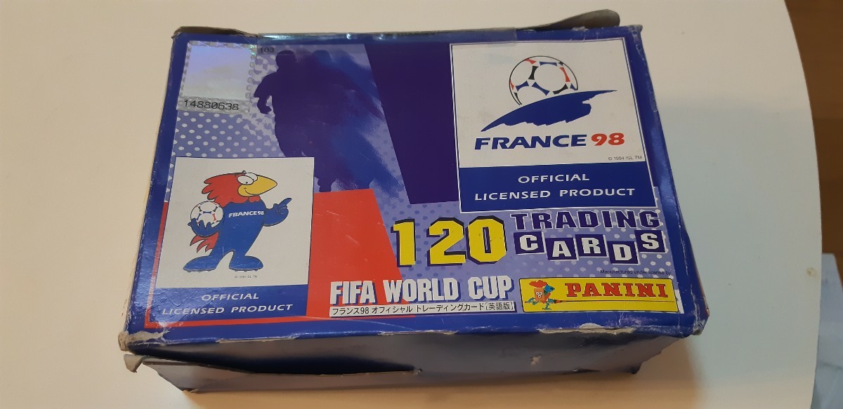 大人気，得価 ☆FRANCE 98 オフィシャル トレーディングカ―ド☆（英語 