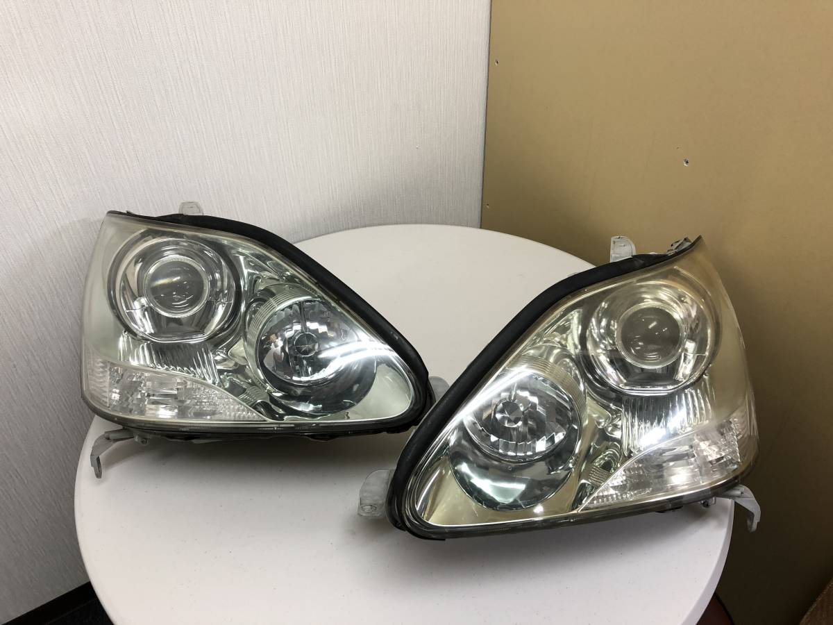 安い，定番 TOYOTA 純正ヘッドライト、左右セット、ジャンク、トヨタ